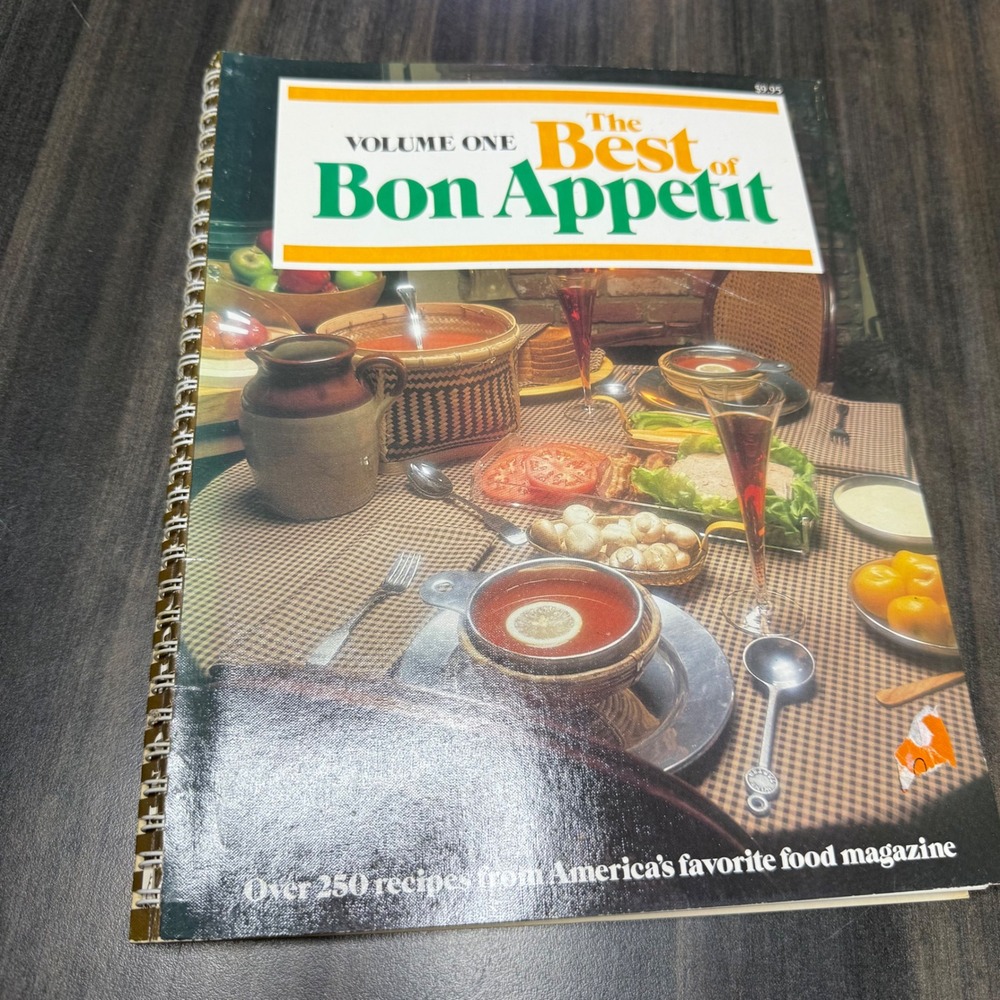 The Best of Bon Appetit Volume One Cookbook 1985 Over 250‎ Recipes
